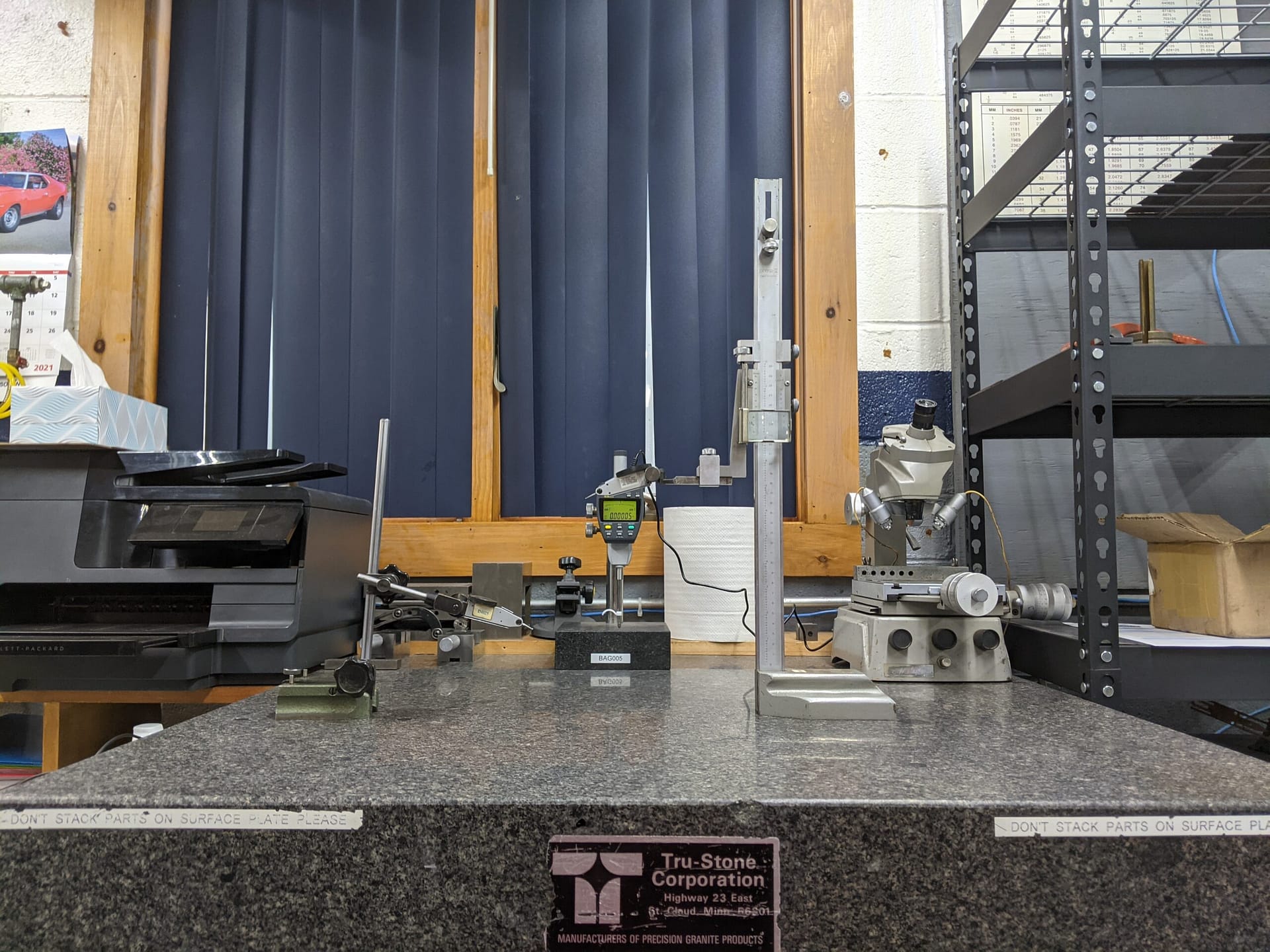 Surface Plate with Indicators Wrightcut EDM & Machine Inc.